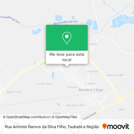 Rua Antonio Ramos da Silva Filho mapa