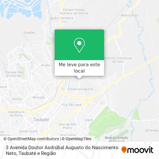 3 Avenida Doutor Asdrúbal Augusto do Nascimento Neto mapa