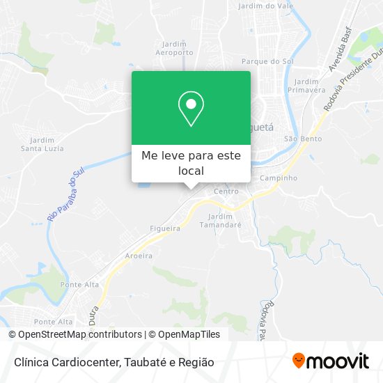 Clínica Cardiocenter mapa