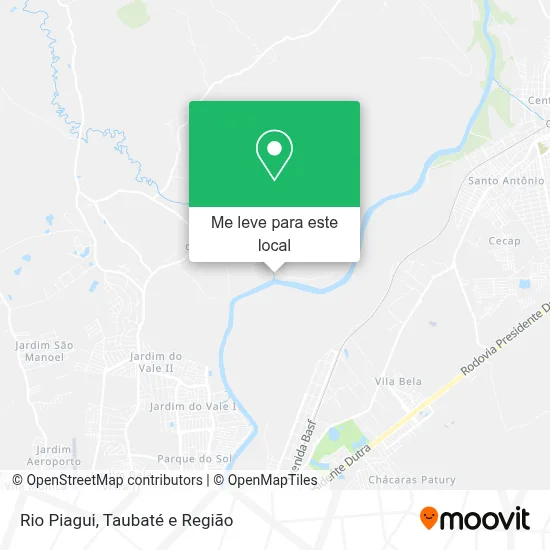 Rio Piagui mapa