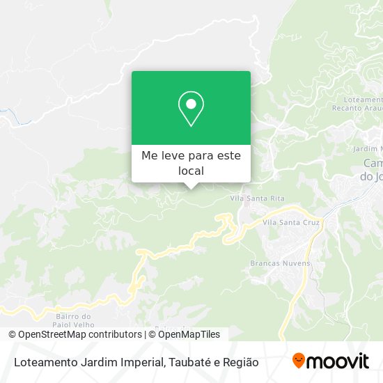 Loteamento Jardim Imperial mapa