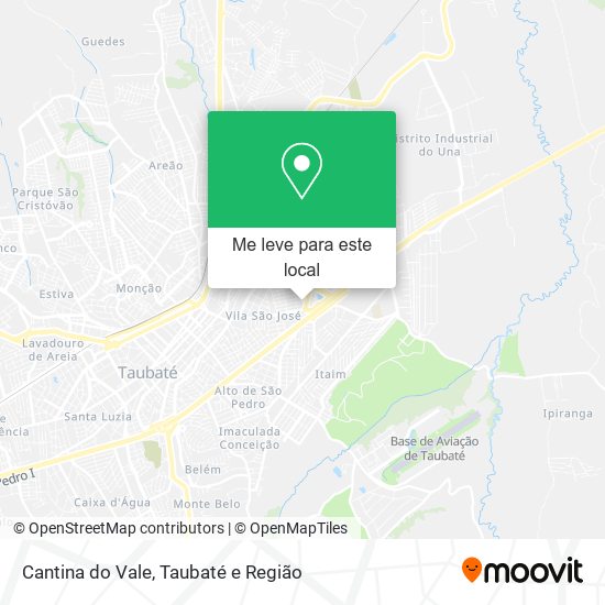 Cantina do Vale mapa