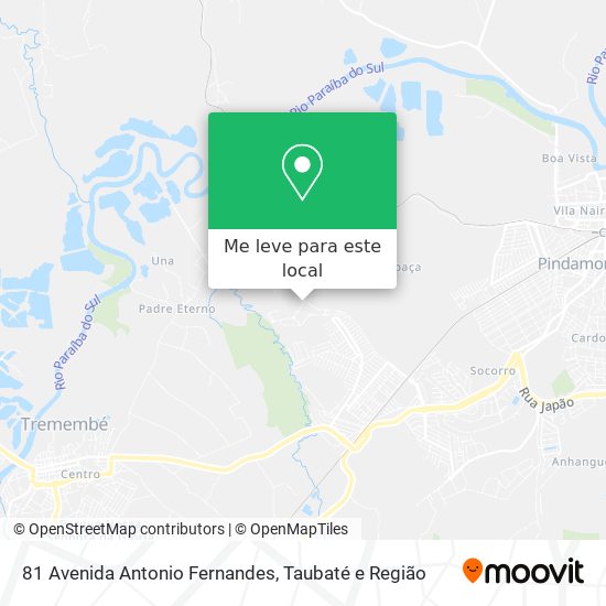 81 Avenida Antonio Fernandes mapa