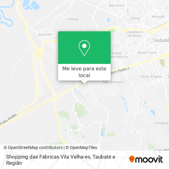 Shopping das Fábricas Vila Velha-es mapa