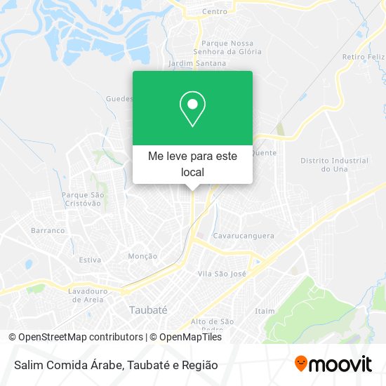 Salim Comida Árabe mapa