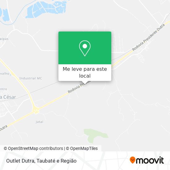 Outlet Dutra mapa