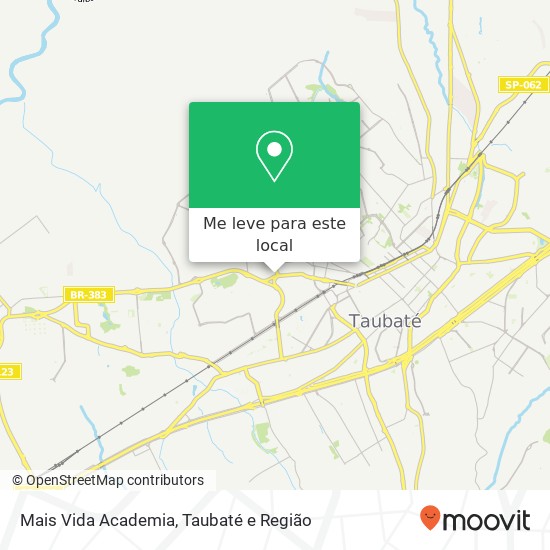 Mais Vida Academia mapa