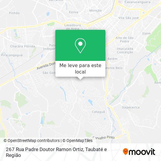 267 Rua Padre Doutor Ramon Ortiz mapa