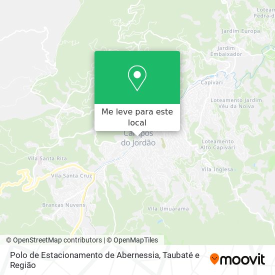 Polo de Estacionamento de Abernessia mapa