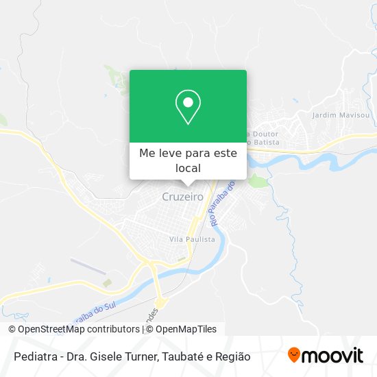 Pediatra - Dra. Gisele Turner mapa