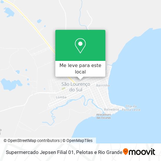 Supermercado Jepsen Filial 01 mapa