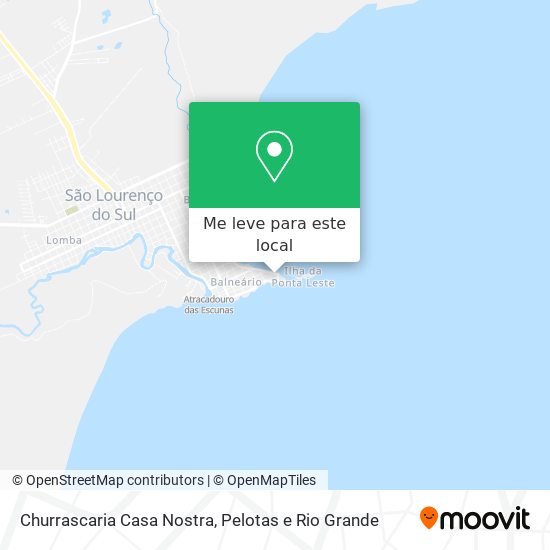 Churrascaria Casa Nostra mapa