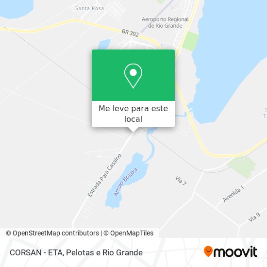 CORSAN - ETA mapa