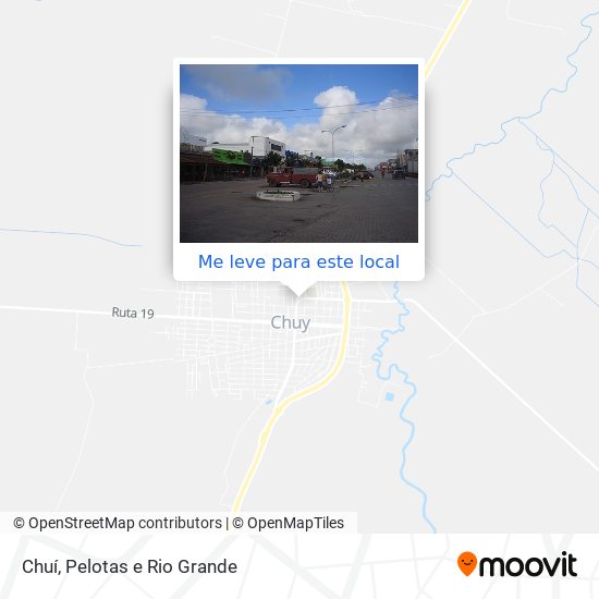 Chuí mapa