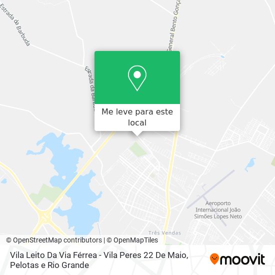 Vila Leito Da Via Férrea - Vila Peres 22 De Maio mapa