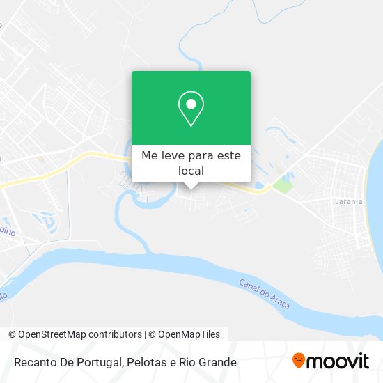 Recanto De Portugal mapa