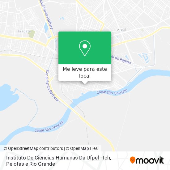 Instituto De Ciências Humanas Da Ufpel - Ich mapa