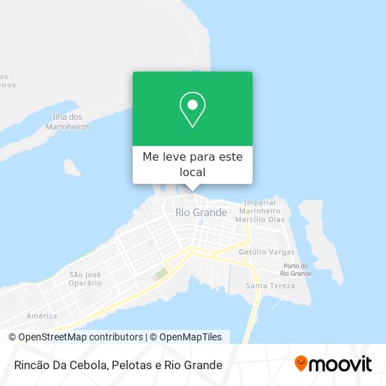 Rincão Da Cebola mapa