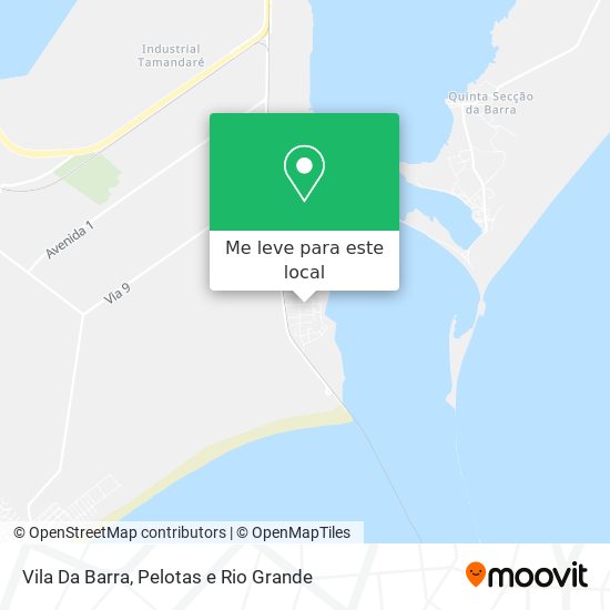 Vila Da Barra mapa