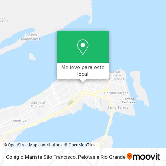 Colégio Marista São Francisco mapa