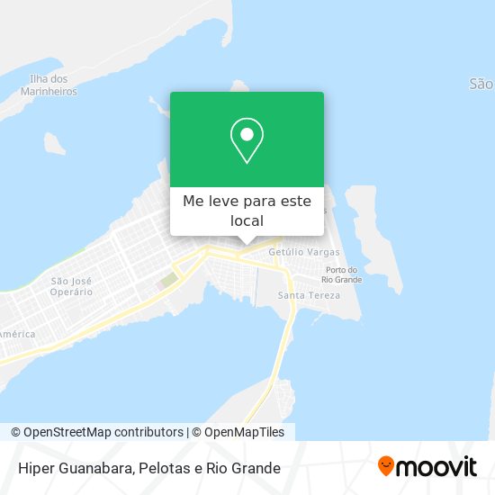 Hiper Guanabara mapa