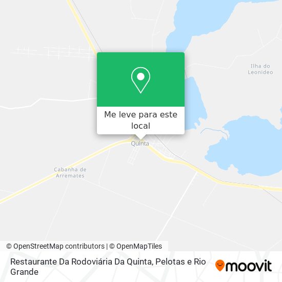 Restaurante Da Rodoviária Da Quinta mapa