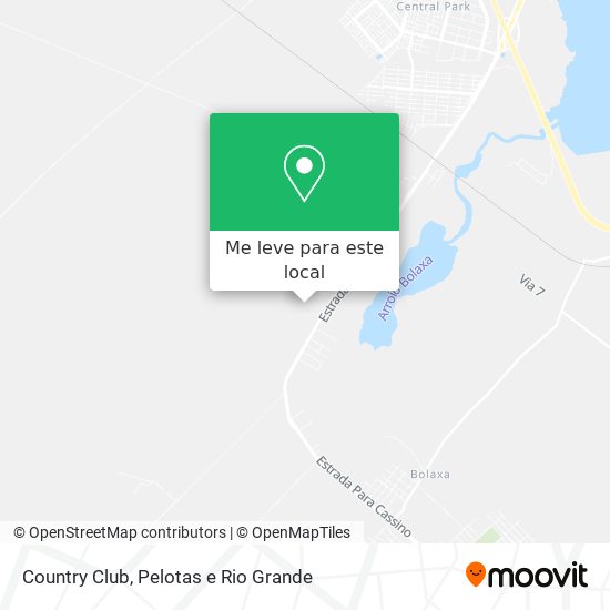 Country Club mapa