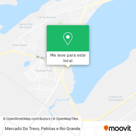 Mercado Do Trevo mapa