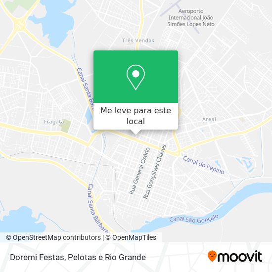 Doremi Festas mapa