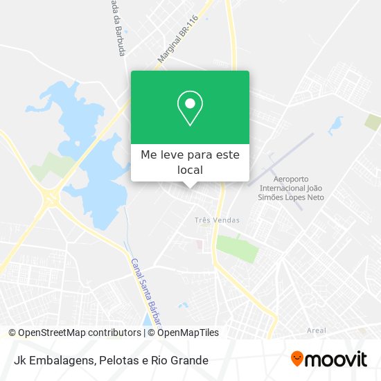 Jk Embalagens mapa