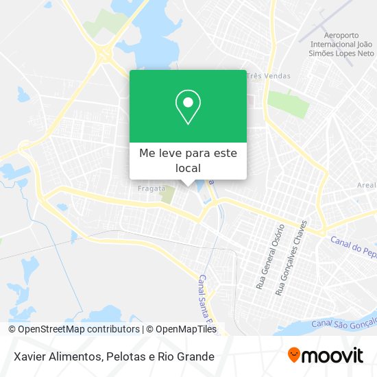 Xavier Alimentos mapa
