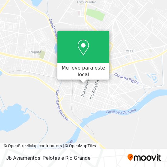 Jb Aviamentos mapa