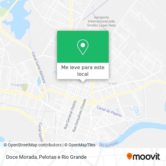 Doce Morada mapa