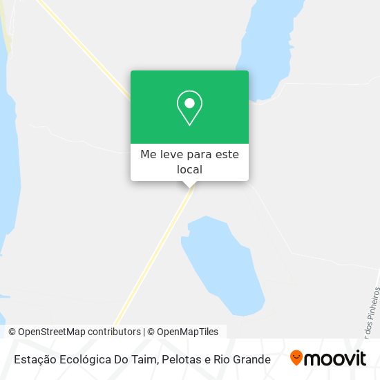 Estação Ecológica Do Taim mapa