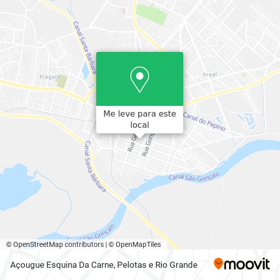 Açougue Esquina Da Carne mapa