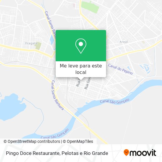 Pingo Doce Restaurante mapa