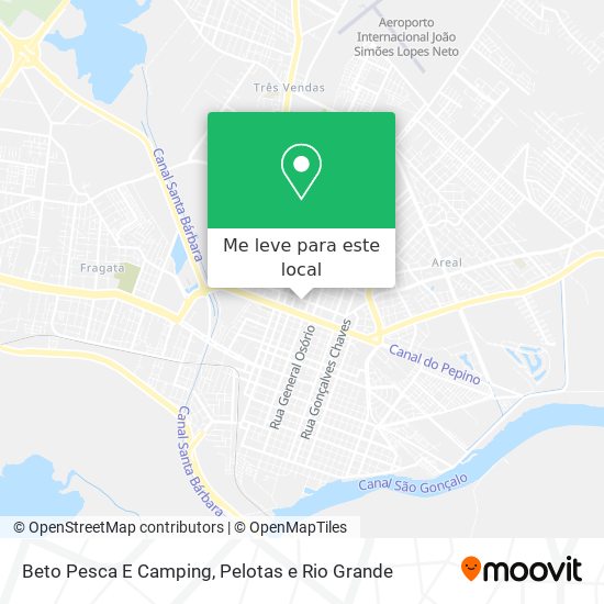 Beto Pesca E Camping mapa