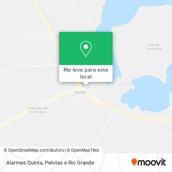 Alarmes Quinta mapa