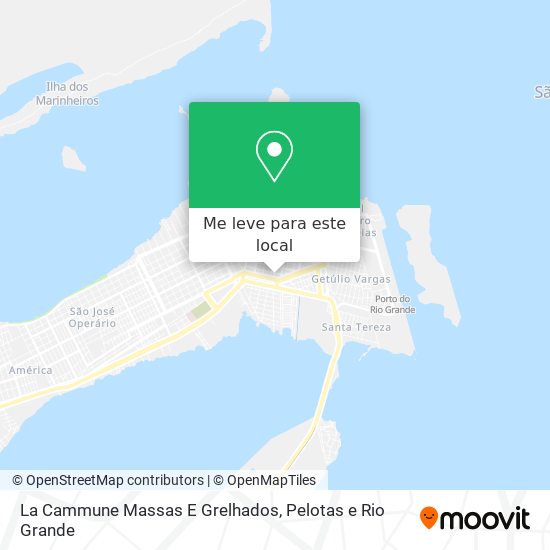 La Cammune Massas E Grelhados mapa