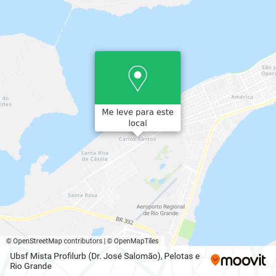 Ubsf Mista Profilurb (Dr. José Salomão) mapa