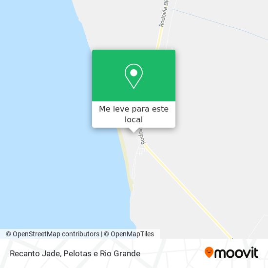 Recanto Jade mapa
