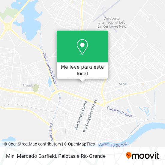 Mini Mercado Garfield mapa