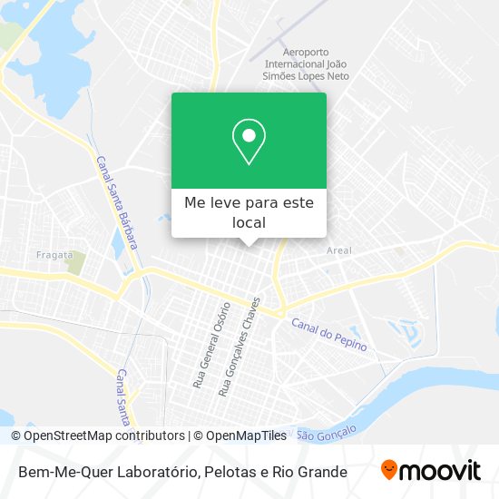 Bem-Me-Quer Laboratório mapa
