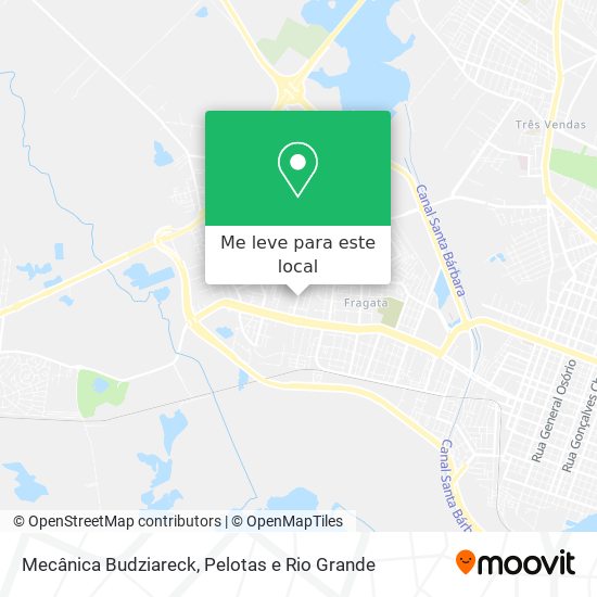 Mecânica Budziareck mapa