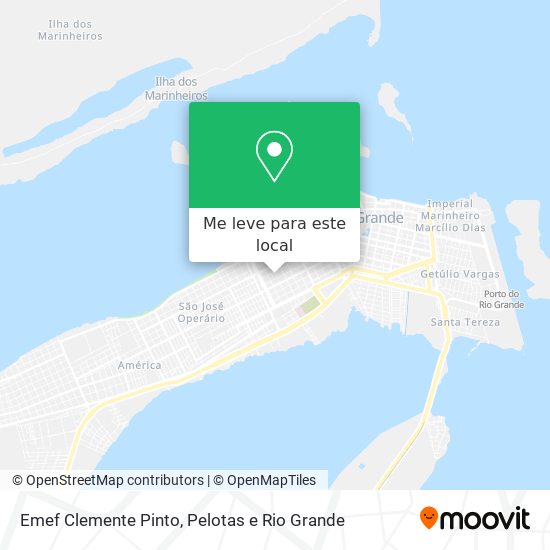Emef Clemente Pinto mapa