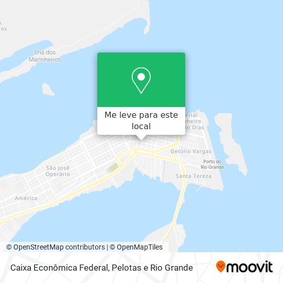 Caixa Econômica Federal mapa