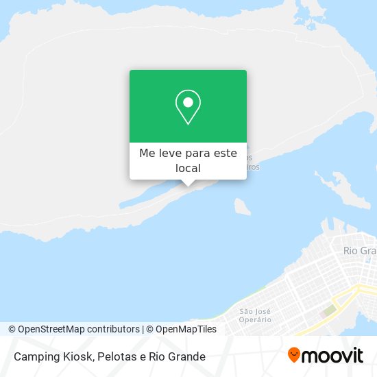 Camping Kiosk mapa