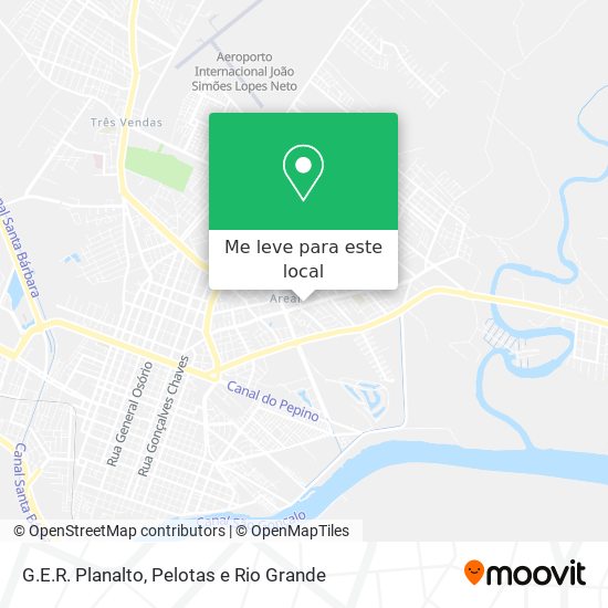 G.E.R. Planalto mapa