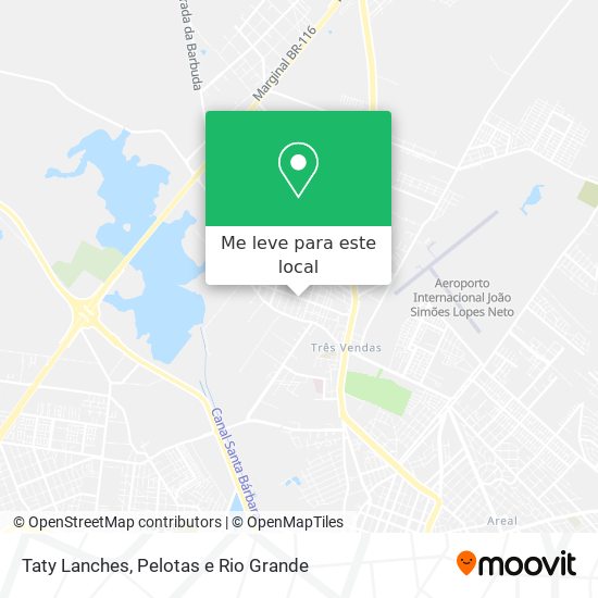 Taty Lanches mapa
