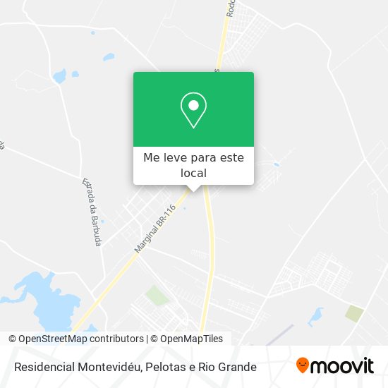 Residencial Montevidéu mapa